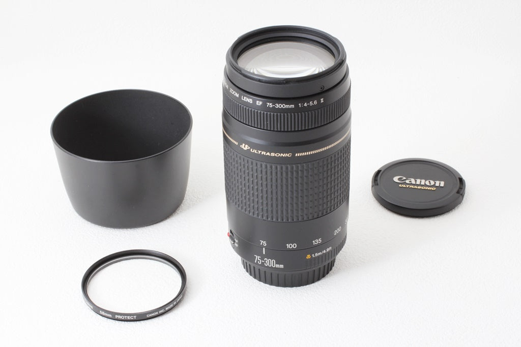 ジャンク品◆Canon EF 75-300mm F4-5.6 II