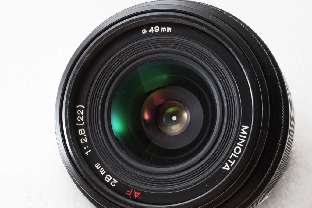 美品◆MINOLTA AF 28mm F2.8 旧