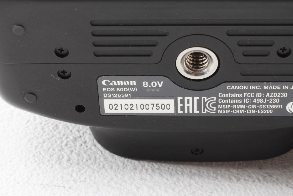 極上品◆Canon EOS 80D ボディ