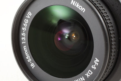 美品◆Nikon AF-S DX NIKKOR 18-55mm F3.5-5.6G VR