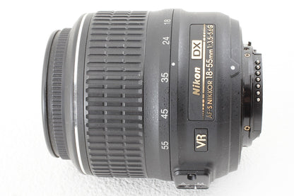 美品◆Nikon AF-S DX NIKKOR 18-55mm F3.5-5.6G VR