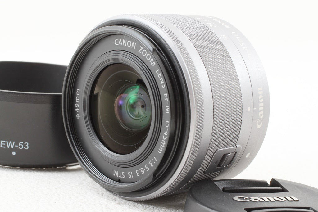極上品◆Canon EF-M 15-45mm F3.5-6.3 IS STM