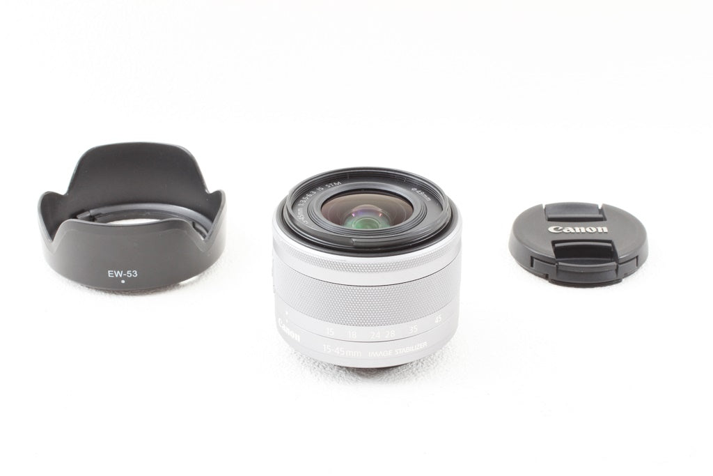 極上品◆Canon EF-M 15-45mm F3.5-6.3 IS STM