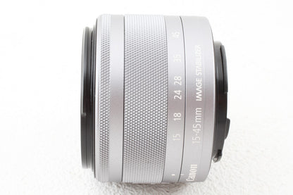 極上品◆Canon EF-M 15-45mm F3.5-6.3 IS STM