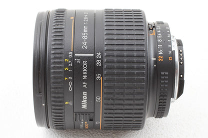 外観美品◆Nikon AF NIKKOR 24-85mm F2.8-4 D