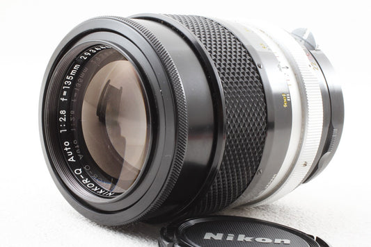外観極上品◆NIKON Auto NIKKOR-Q 135mm F2.8 Cなし