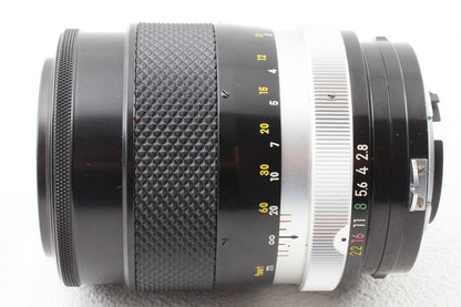 外観極上品◆NIKON Auto NIKKOR-Q 135mm F2.8 Cなし