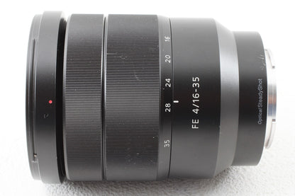 美品◆SONY Vario-Tessar T* FE 16-35mm F4 ZA OSS SEL1635Z