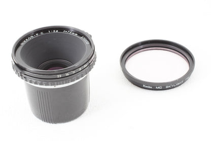 美品◆Nikon NIKKOR-PC 75/2.8 BRONICA用