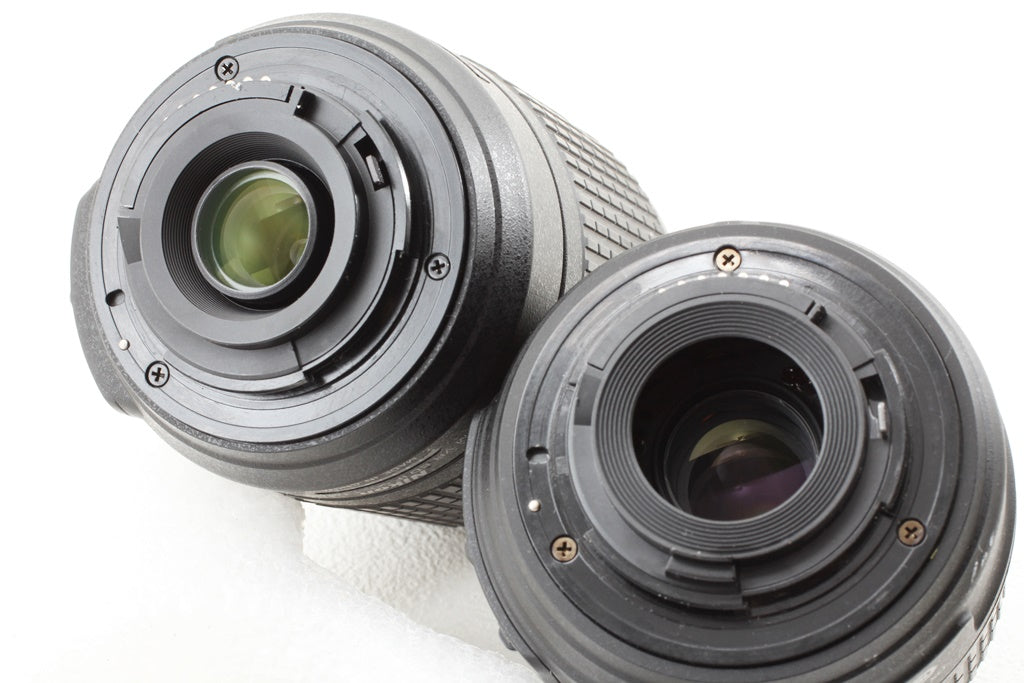 外観美品◆Nikon AF-S 18-55/3.5-5.6G VR AF-S 55-200/4-5.6G VR