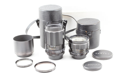 外観美品◆ASAHI PENTAX Super-Takumar 28mm F3.5 135mm F3.5