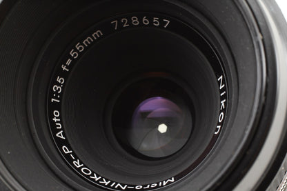 美品◆Nikon Micro NIKKOR-P 55mm F3.5
