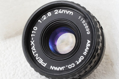 極上品◆PENTAX PENTAX-110 24mm F2.8