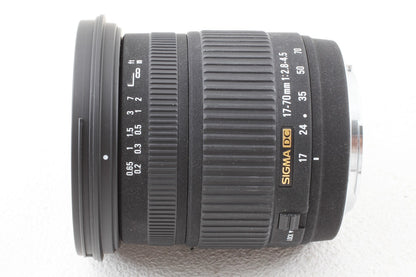 極上品◆SIGMA AF 17-70mm F2.8-4.5 DC MACRO Nikon