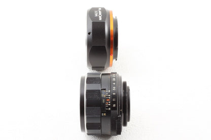 外観美品◆ASAHI Pentax Super Takumar 55/1.8 K&F