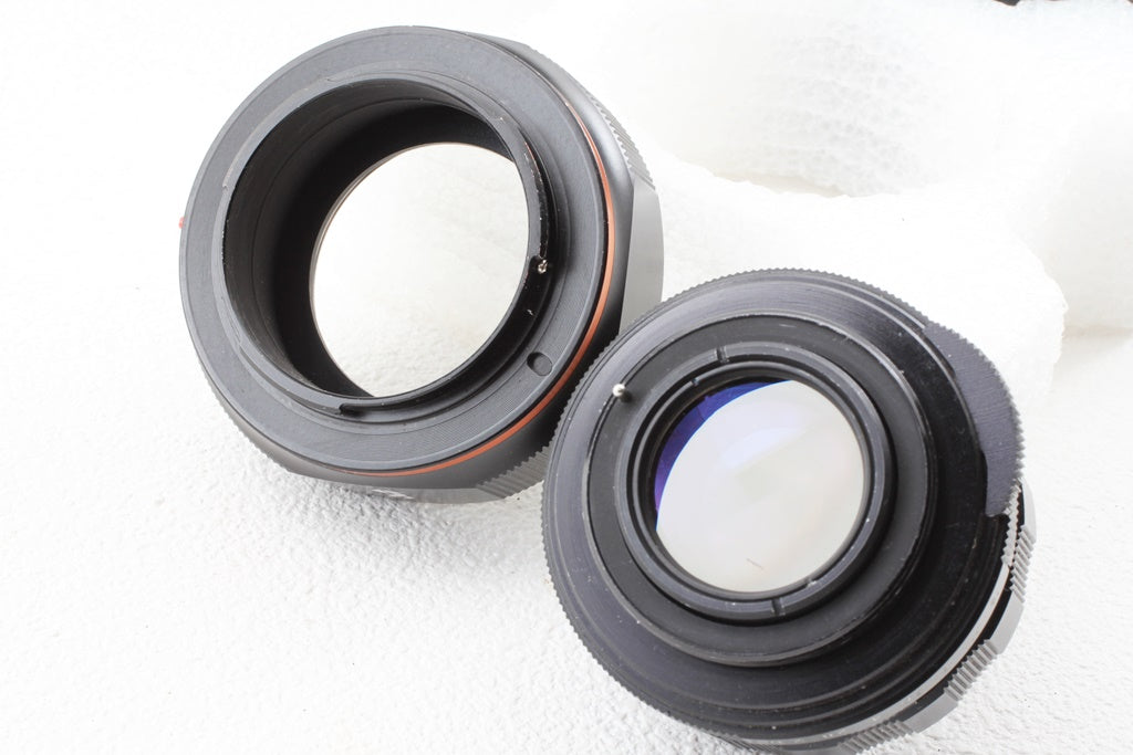 外観美品◆ASAHI Pentax Super Takumar 55/1.8 K&F