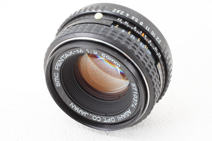 ジャンク品◆Pentax ME smc Pentax-M 50/2 レンズ付き
