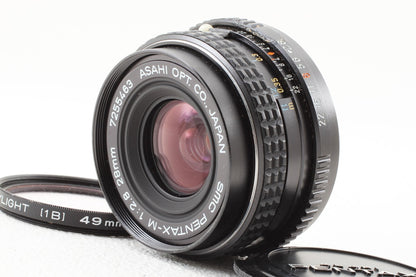 外観美品◆Pentax SMC Pentax-M 28mm F2.8
