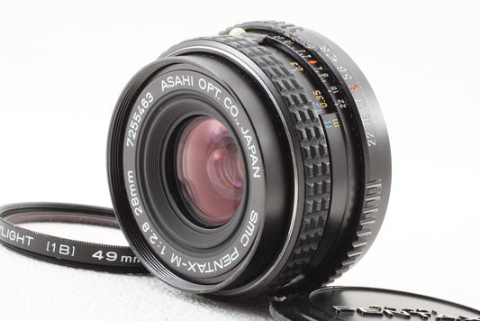 外観美品◆Pentax SMC Pentax-M 28mm F2.8