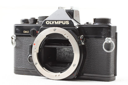 ジャンク品◆OLYMPUS OM-2 F.ZUIKO AUTO-S 50/1.8 200/4