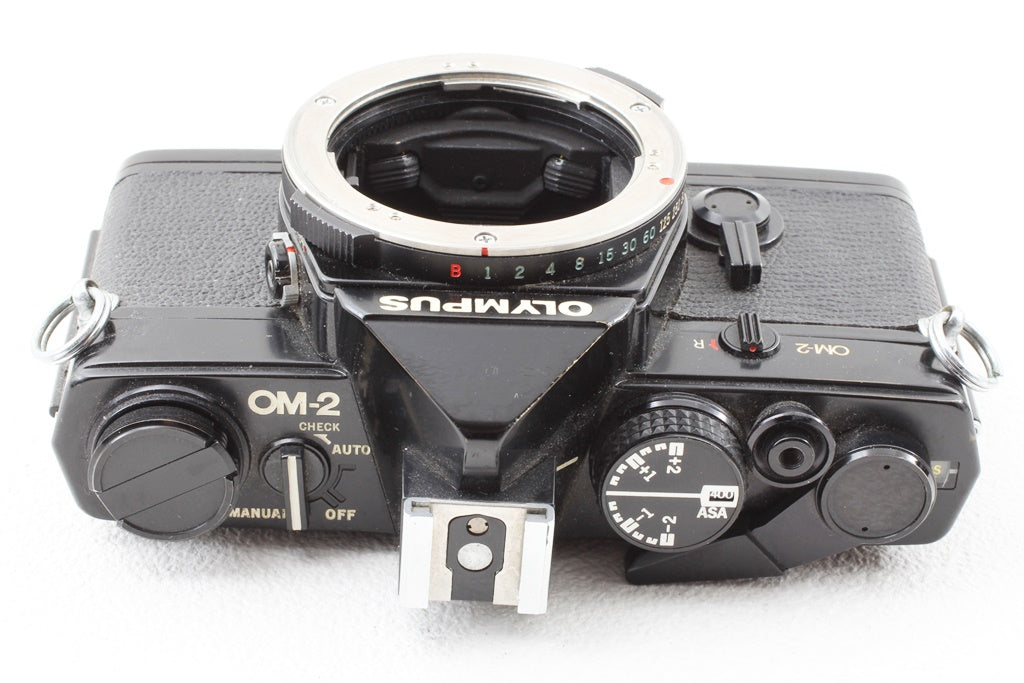 ジャンク品◆OLYMPUS OM-2 F.ZUIKO AUTO-S 50/1.8 200/4