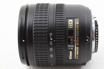 極上品◆NIKON AF-S DX ED 18-70mm F3.5-4.5G IF