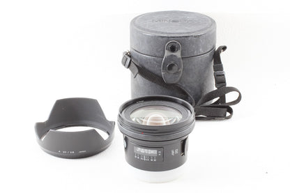 外観美品◆MINOLTA AF 20mm F2.8 NEW