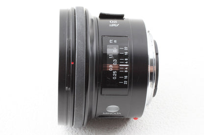 外観美品◆MINOLTA AF 20mm F2.8 NEW