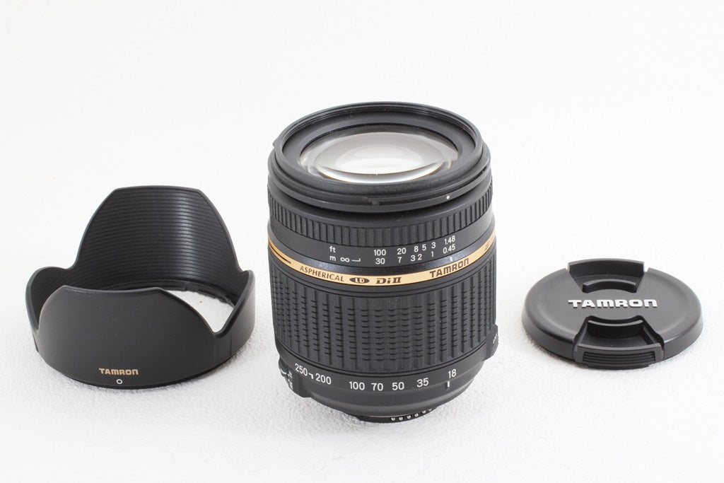 美品◆TAMRON AF 18-250mm F3.5-6.3 Di II MACRO A18 Nikon