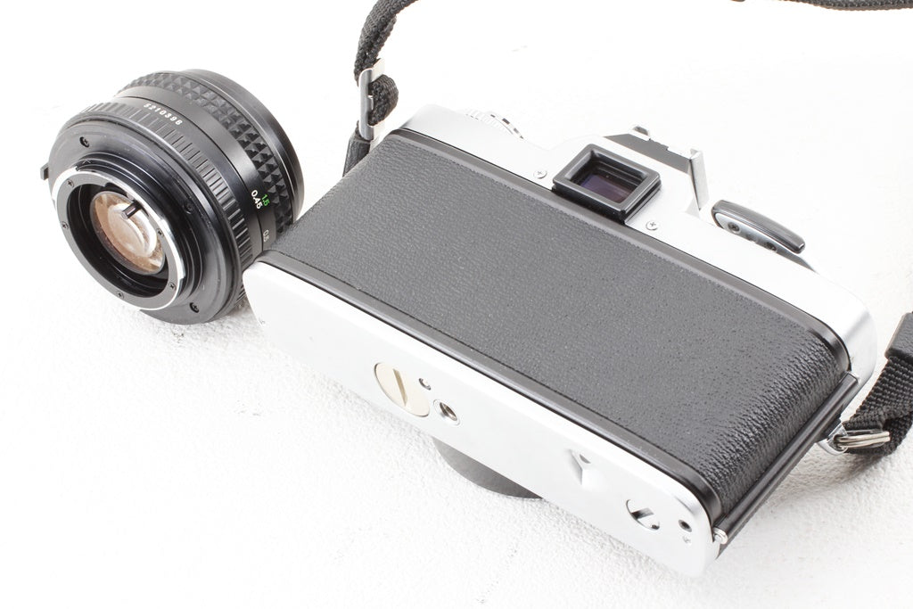 ジャンク品◆Minolta X-7 シルバー MD ROKKOR 50/1.7
