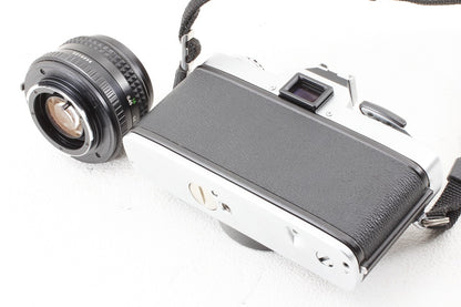 ジャンク品◆Minolta X-7 シルバー MD ROKKOR 50/1.7