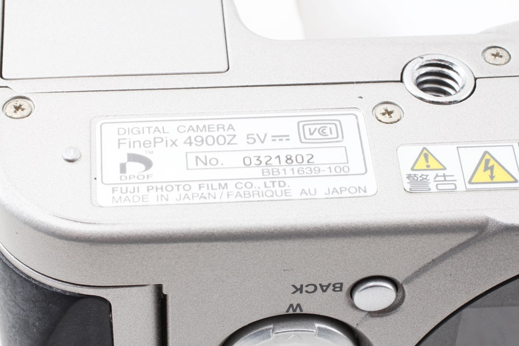 ジャンク品◆FUJIFILM FinePix 4900Z