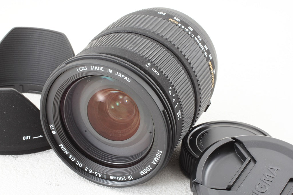 極上品◆SIGMA AF 18-200mm F3.5-6.3 DC OS HSM Nikon