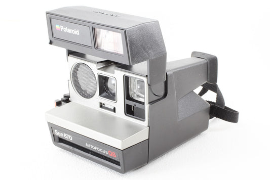 ジャンク品◆Polaroid Sun670 AUTOFOCUS QS