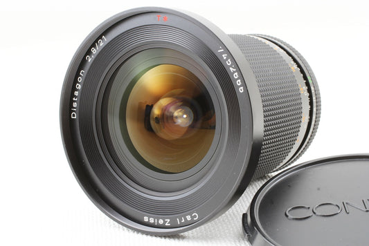 外観極上品◆Contax Distagon 21mm F2.8 MM