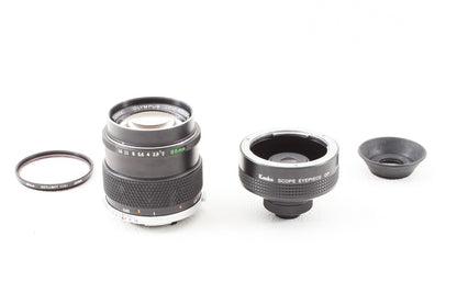 外観美品◆Olympus F.ZUIKO AUTO-T 85mm F2