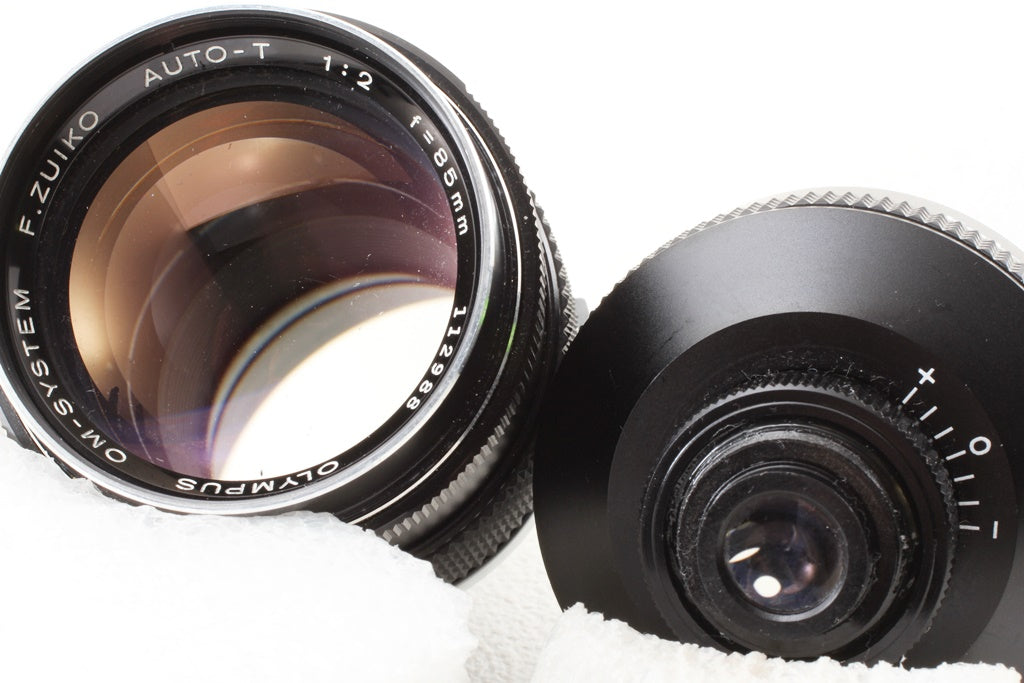 外観美品◆Olympus F.ZUIKO AUTO-T 85mm F2