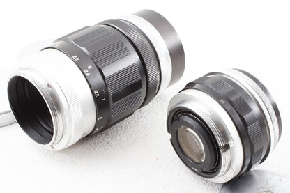 外観美品◆ASAHI Pentax Takumar 58/2 135/3.5