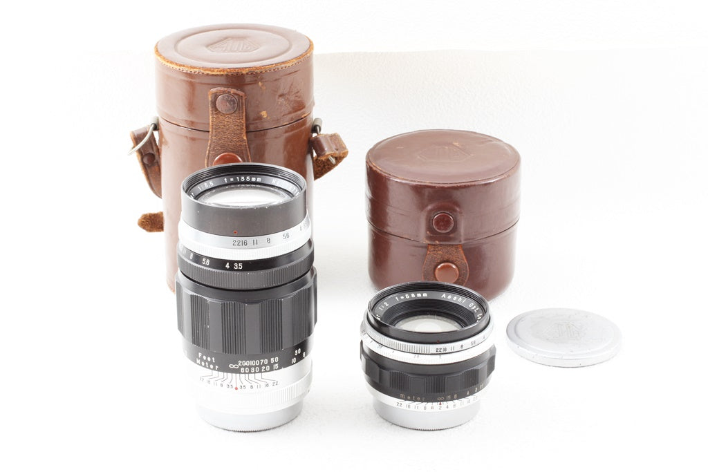 外観美品◆ASAHI Pentax Takumar 58/2 135/3.5