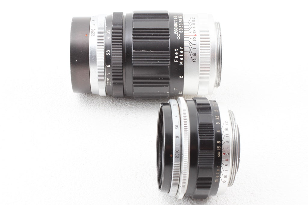 外観美品◆ASAHI Pentax Takumar 58/2 135/3.5