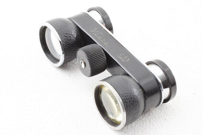 ジャンク品◆岡谷光学 OPTIC Vista 2.5X 双眼鏡 オペラグラス