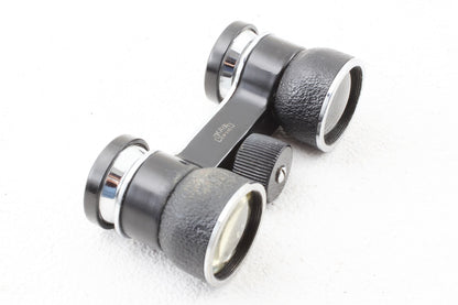 ジャンク品◆岡谷光学 OPTIC Vista 2.5X 双眼鏡 オペラグラス