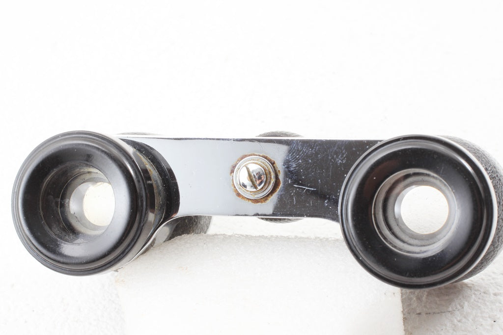 ジャンク品◆岡谷光学 OPTIC Vista 2.5X 双眼鏡 オペラグラス