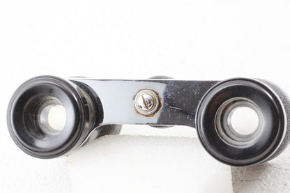 ジャンク品◆岡谷光学 OPTIC Vista 2.5X 双眼鏡 オペラグラス