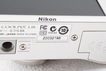 ジャンク品◆Nikon COOLPIX L18