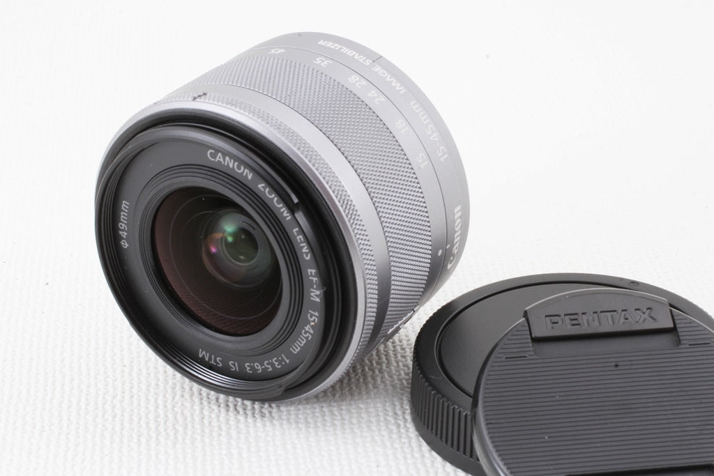 極上品◆Canon EF-M 15-45mm F3.5-6.3 IS STM