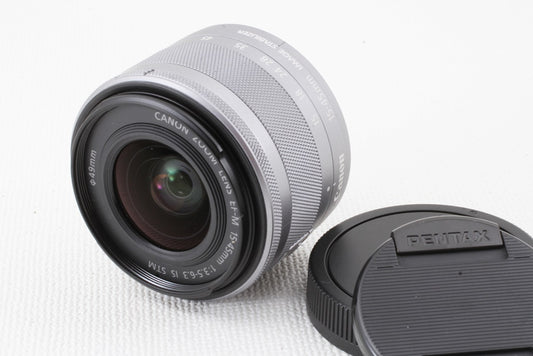 極上品◆Canon EF-M 15-45mm F3.5-6.3 IS STM
