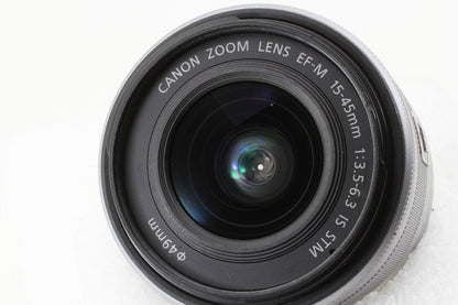極上品◆Canon EF-M 15-45mm F3.5-6.3 IS STM