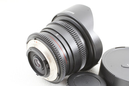 未使用品◆SAMYANG VDSLR 8mm T3.8 Fish-eye CS II Nikon
