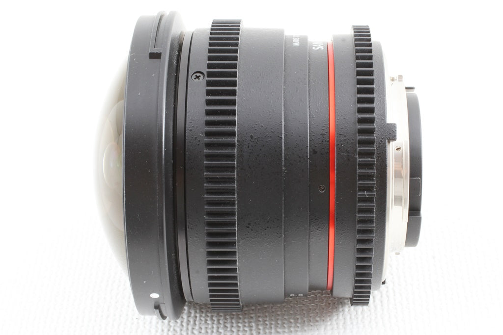 未使用品◆SAMYANG VDSLR 8mm T3.8 Fish-eye CS II Nikon